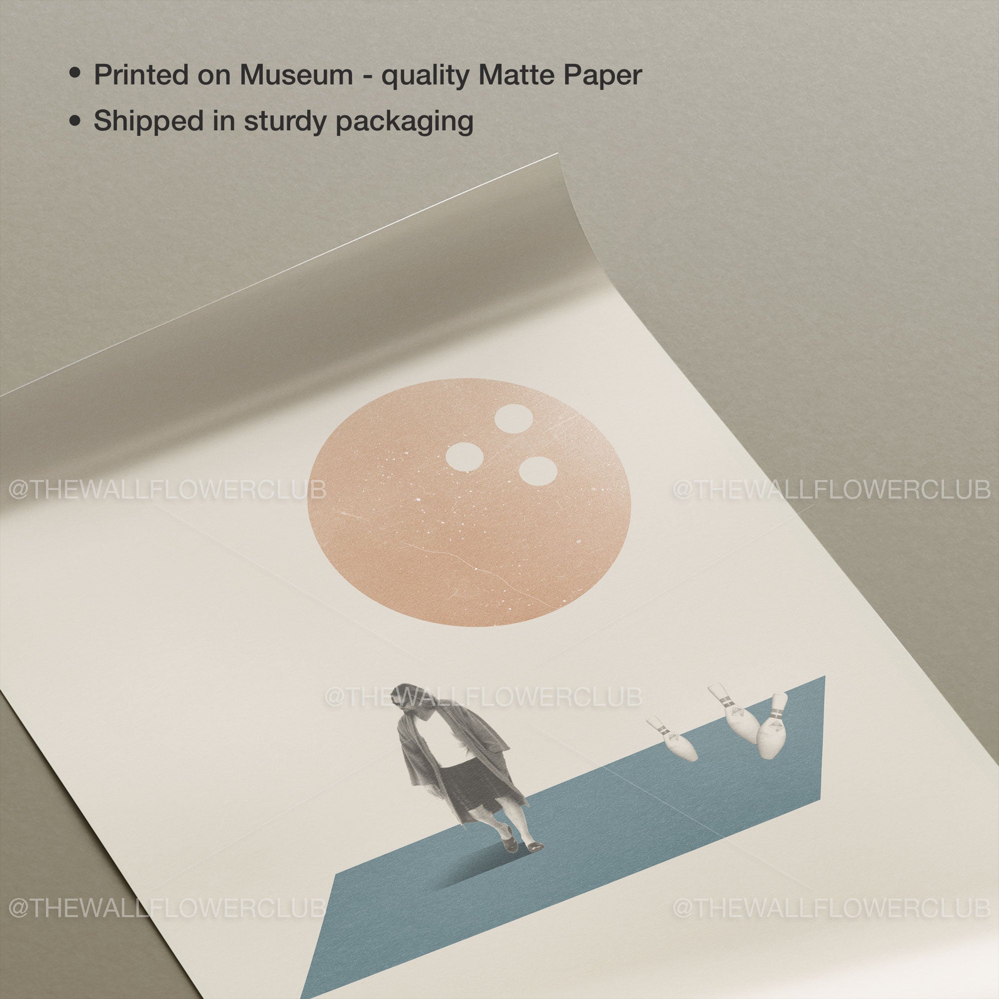 The Big Lebowski Inspired Movie Poster - Mid-Century Wall Art