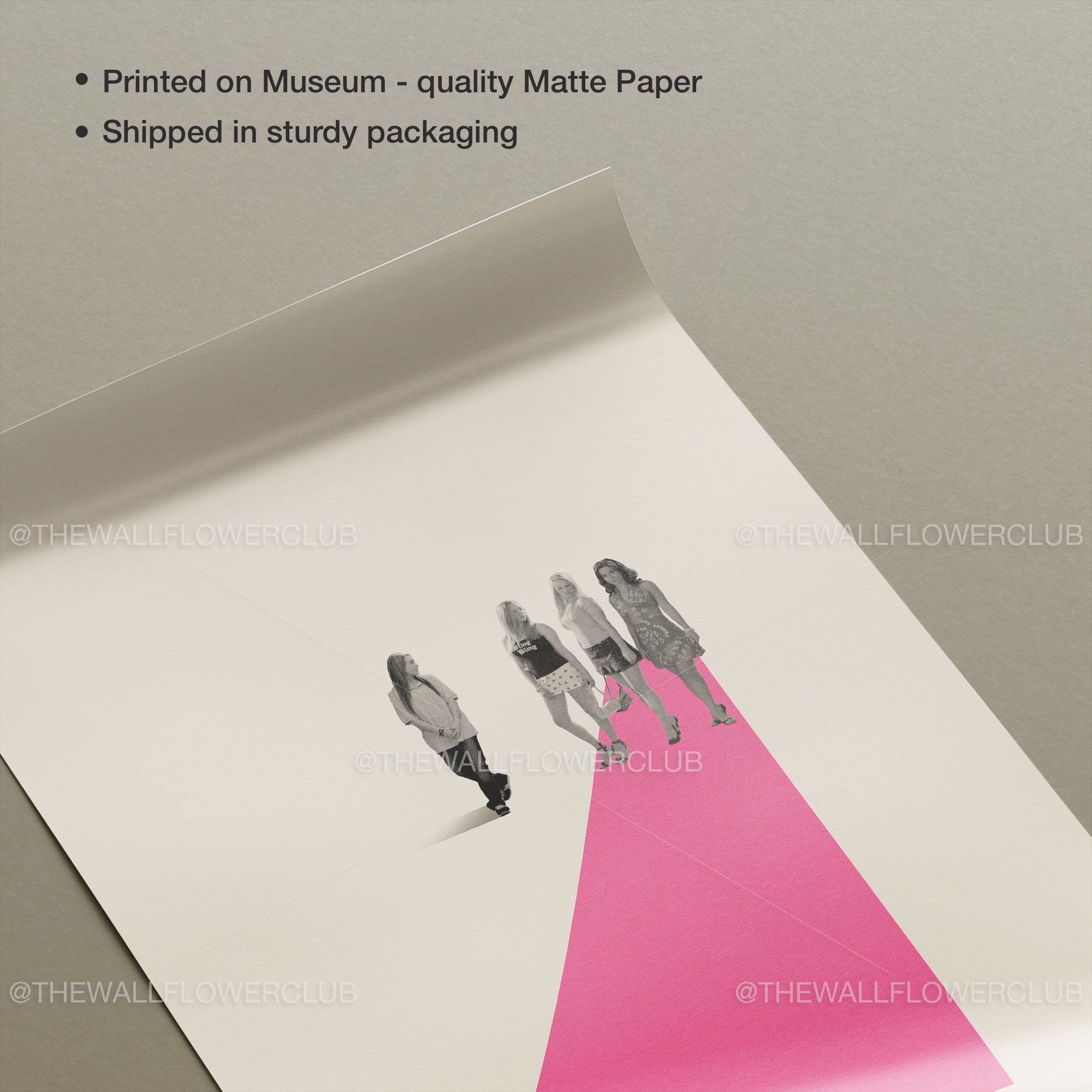 Mean Girls Minimalist Movie Poster Inspired Movie Poster