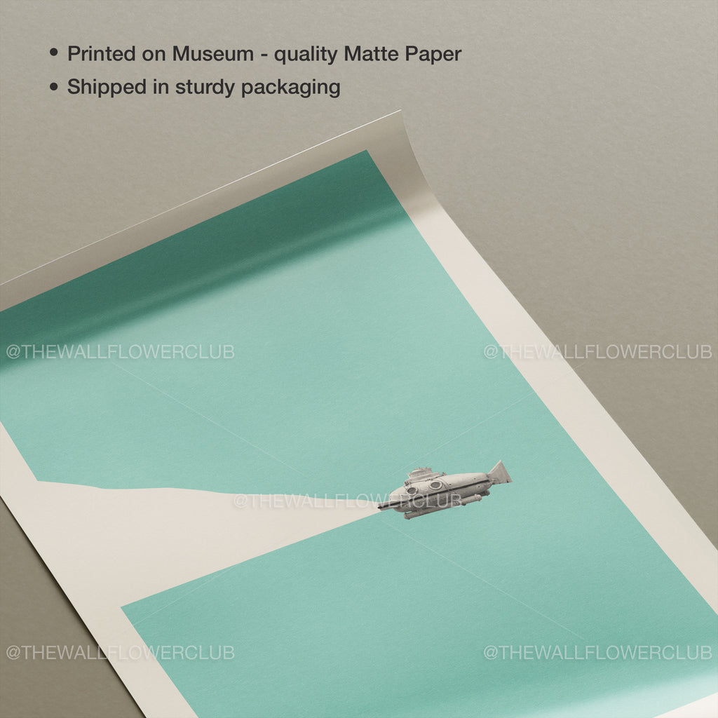 The Life Aquatic with Steve Zissou Inspired Movie Poster