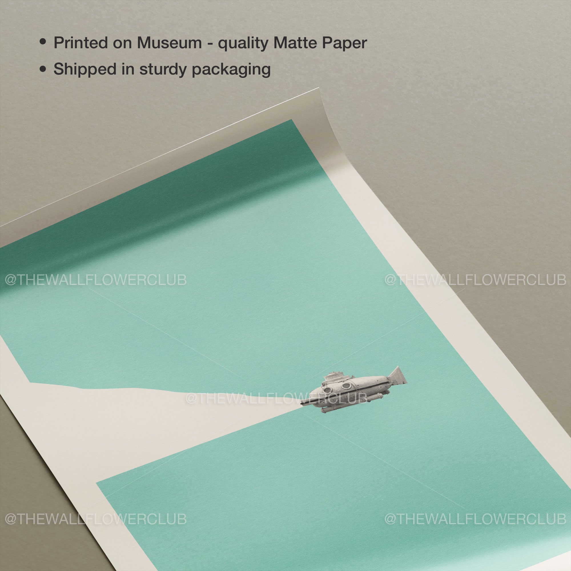The Life Aquatic with Steve Zissou Inspired Movie Poster