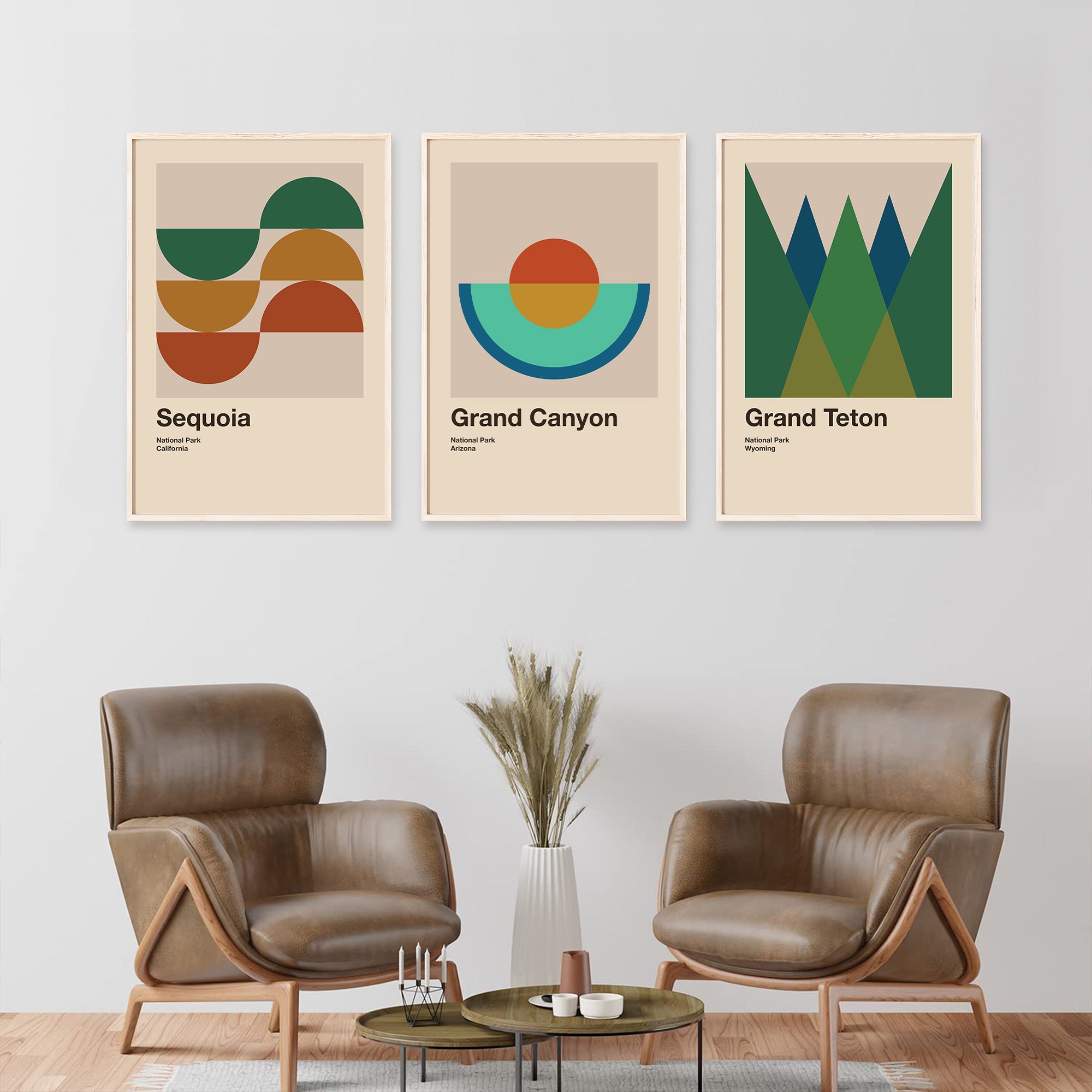 Sequoia National Park Poster Poster - Vintage Travel Wall Art