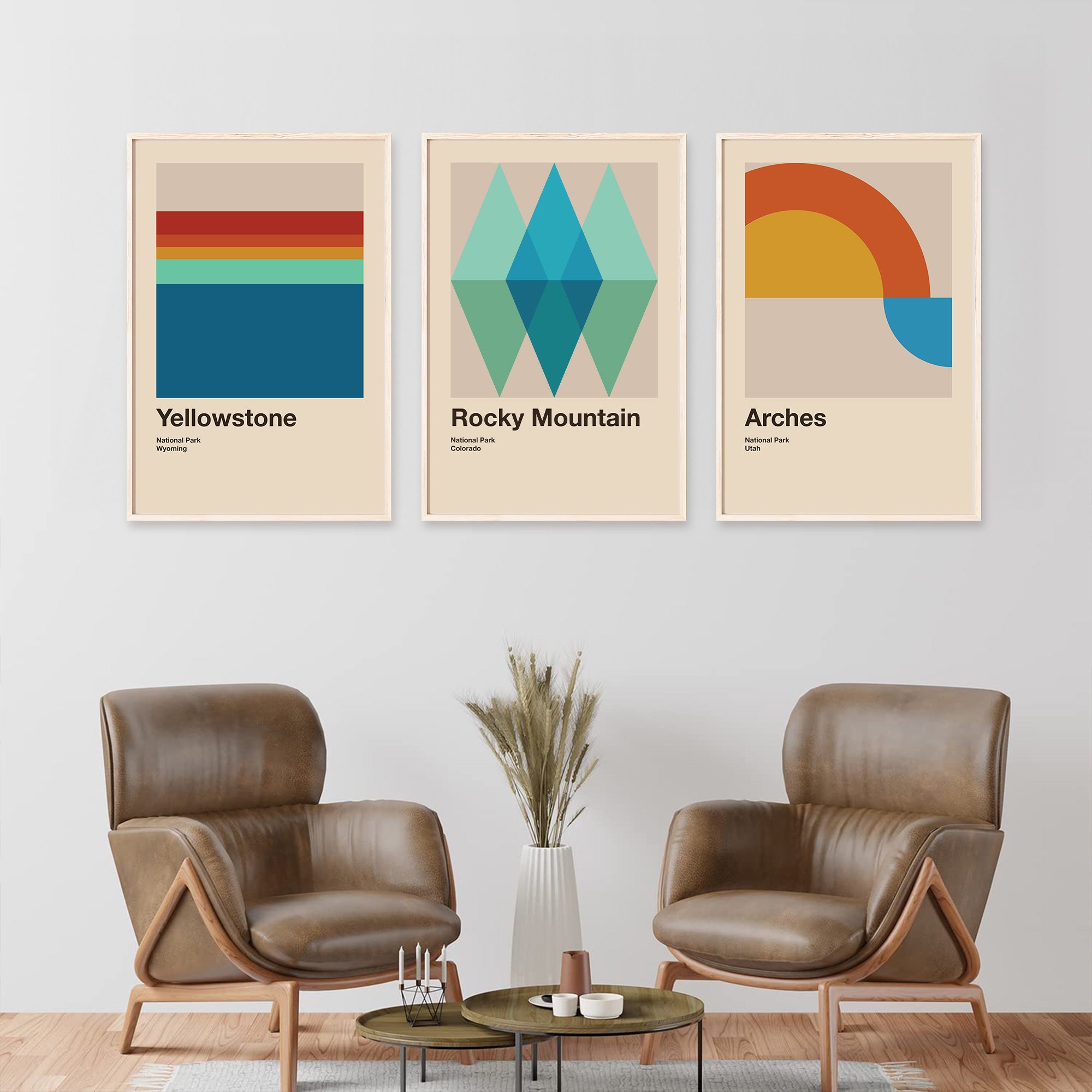 Rocky Mountain National Park Poster Poster - Vintage Travel Wall Art