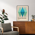 Rocky Mountain National Park Poster Poster - Vintage Travel Wall Art