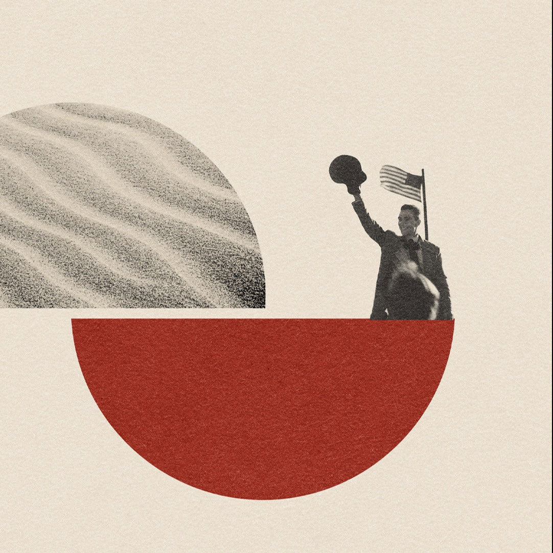Oppenheimer Movie Poster Inspired Movie Poster - Mid-Century Wall Art