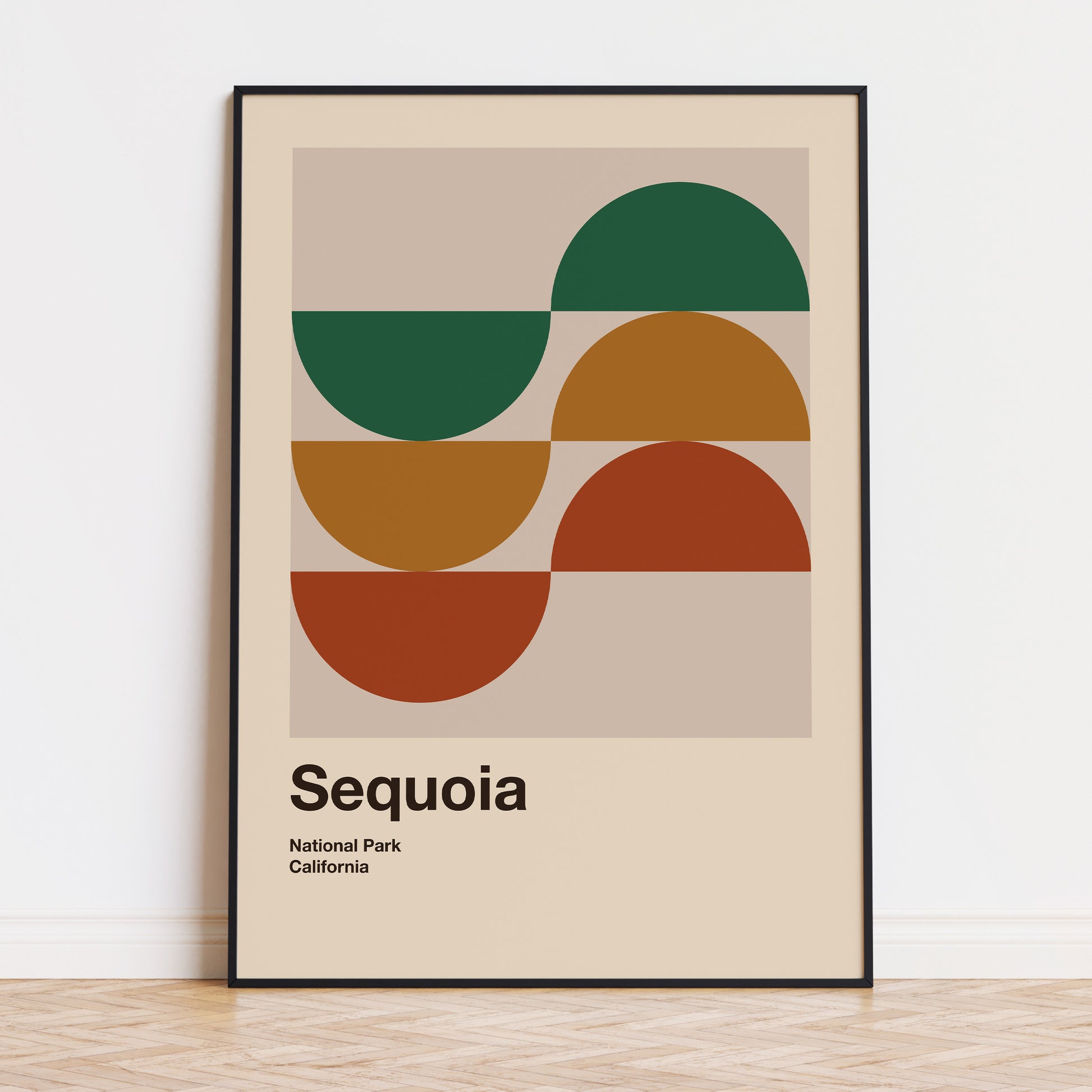 Sequoia National Park - Print Arts - national park prints, sequoia, Travel Poster