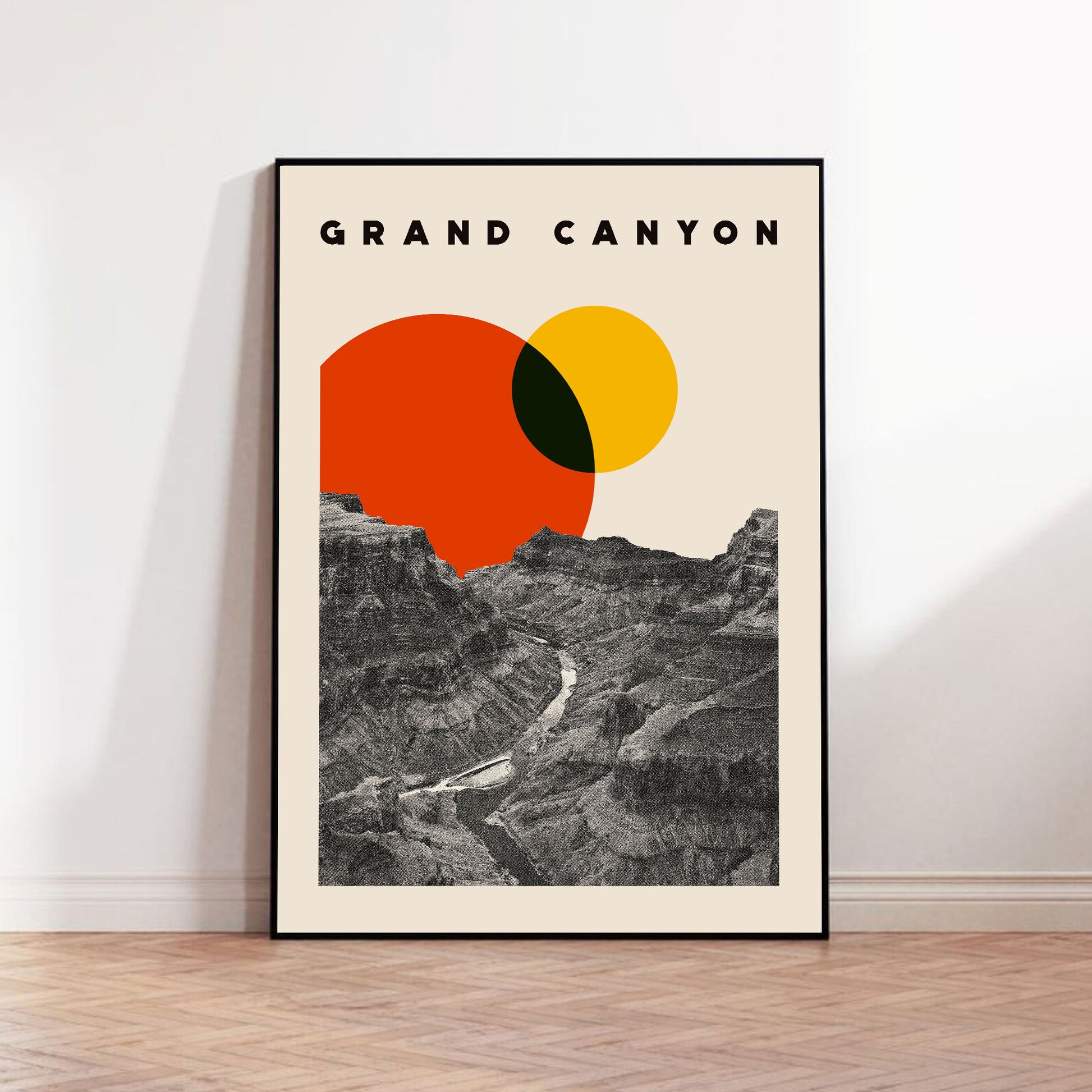 Grand Canyon National Park - Poster - Grand Canyon Park, National Park, National Park Poster, poster, Travel Poster