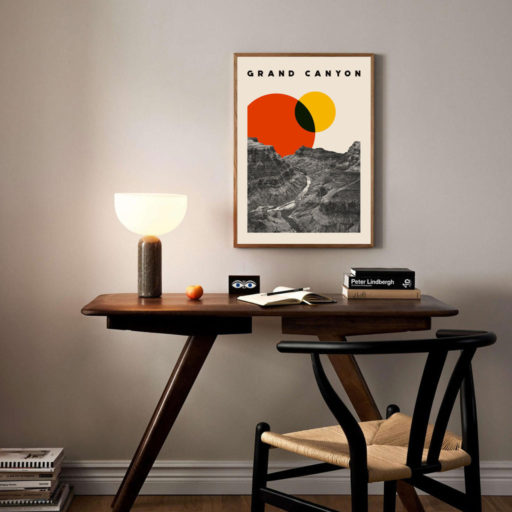 Grand Canyon National Park Poster Poster - Vintage Travel Wall Art