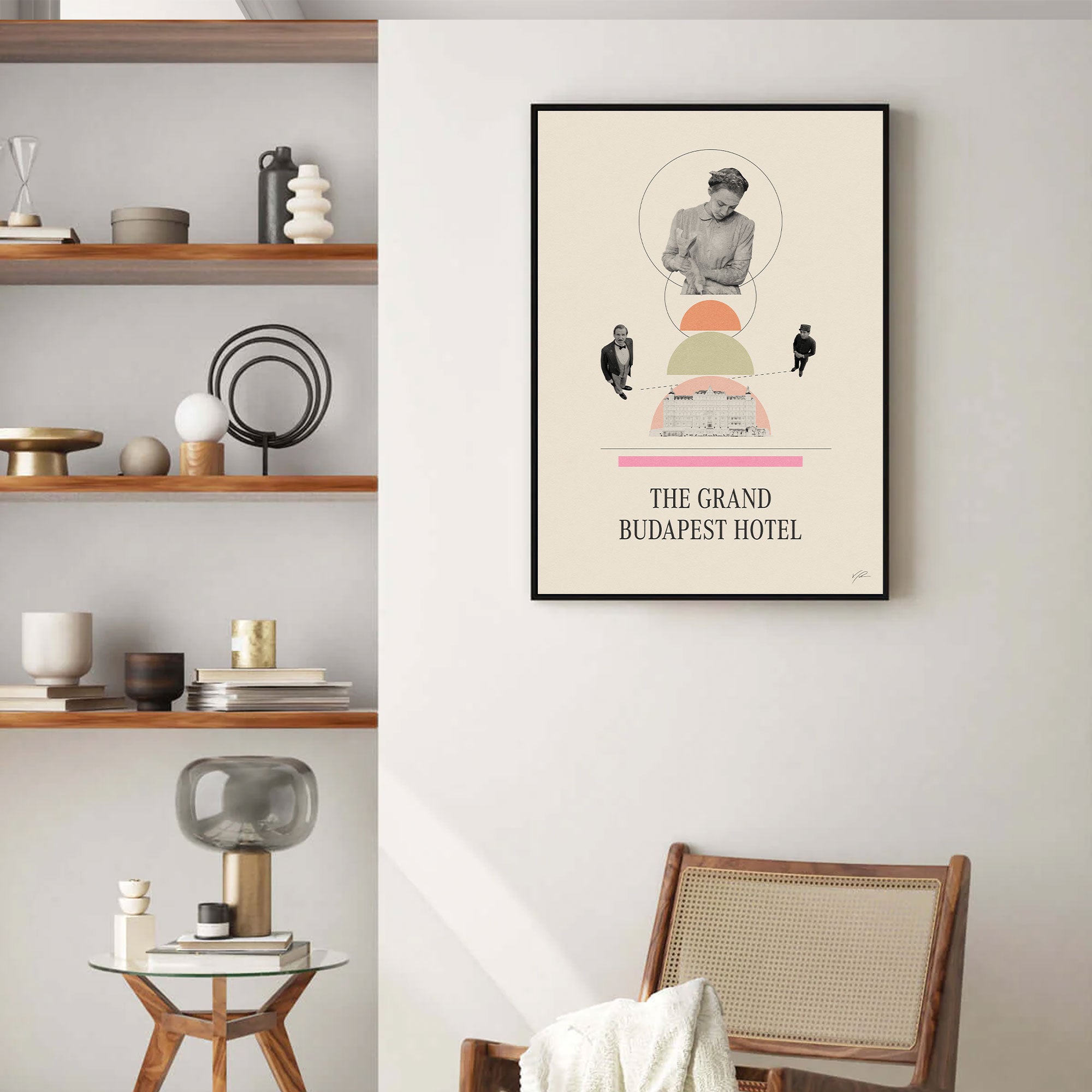 The Grand Budapest Hotel Movie Poster Inspired Movie Poster