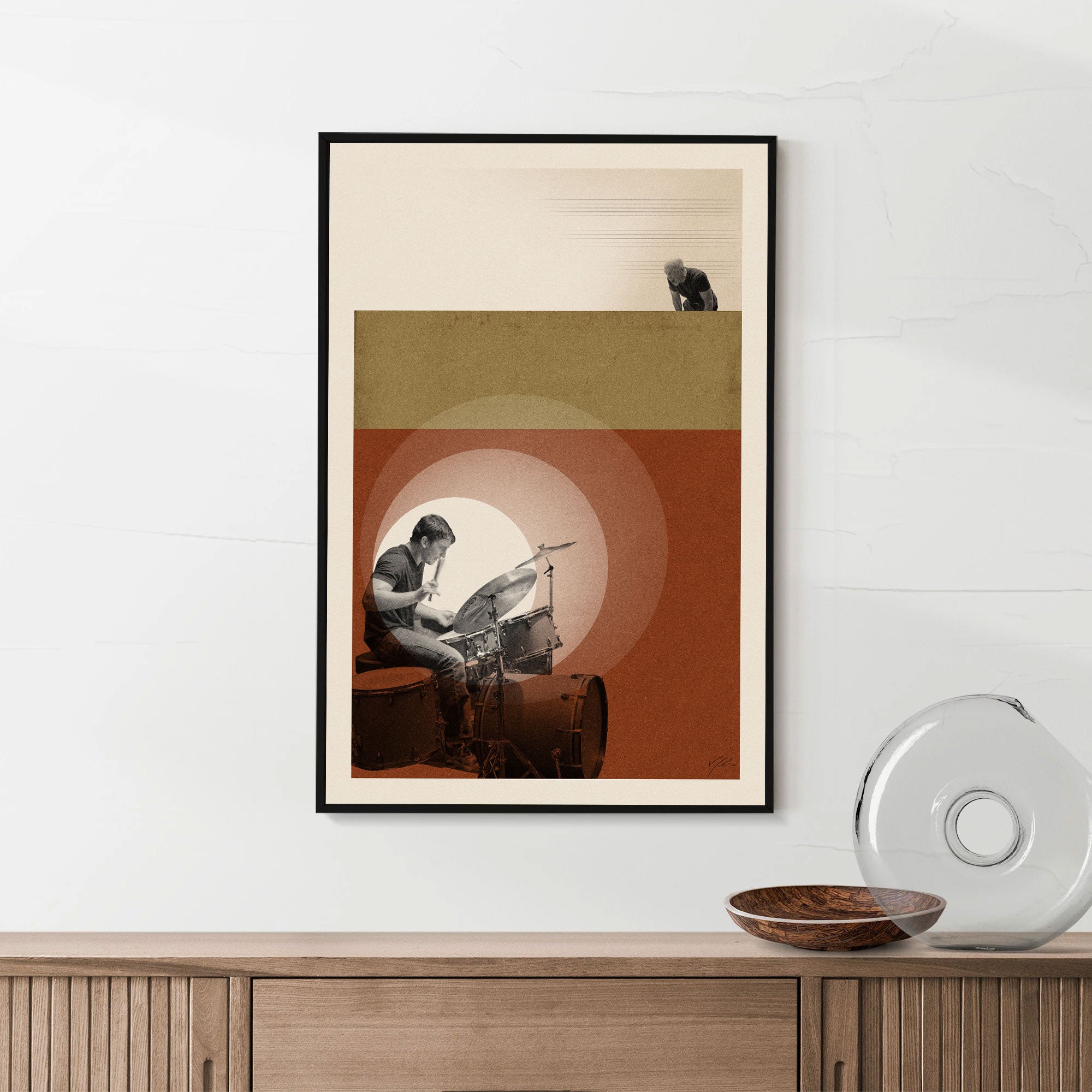 Whiplash Movie Poster Inspired Movie Poster - Mid-Century Wall Art