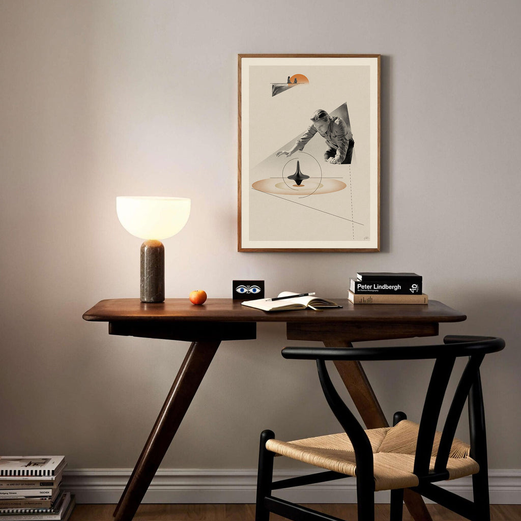 Inception Movie Poster Inspired Movie Poster - Mid-Century Wall Art