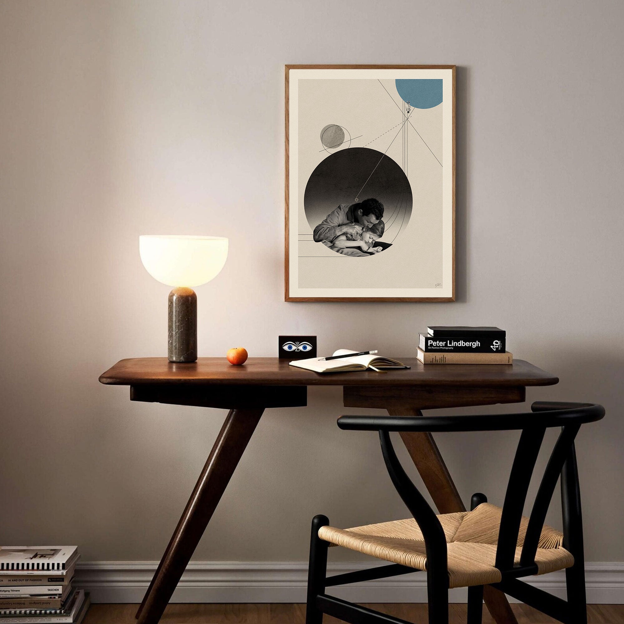 Interstellar Movie Poster Inspired Movie Poster - Mid-Century Wall Art