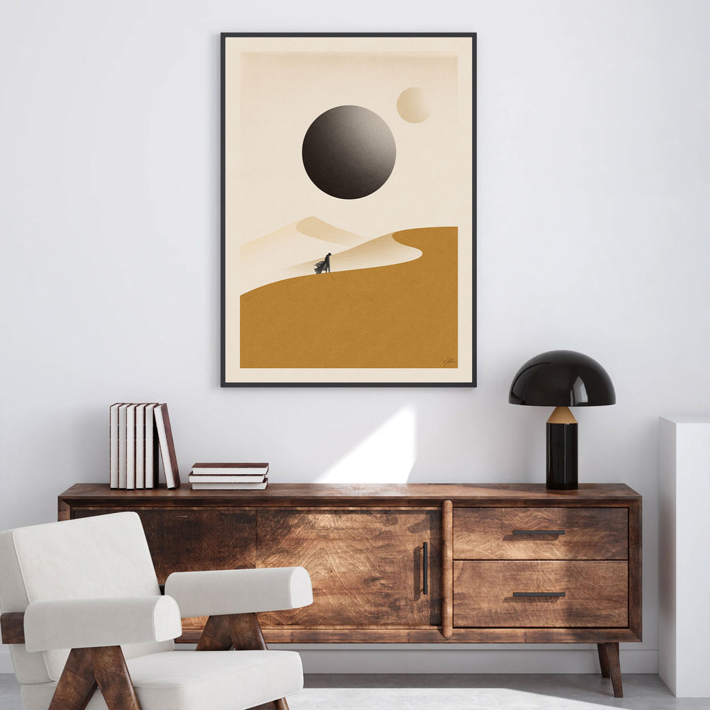 Dune Minimalist Movie Poster Inspired Movie Poster
