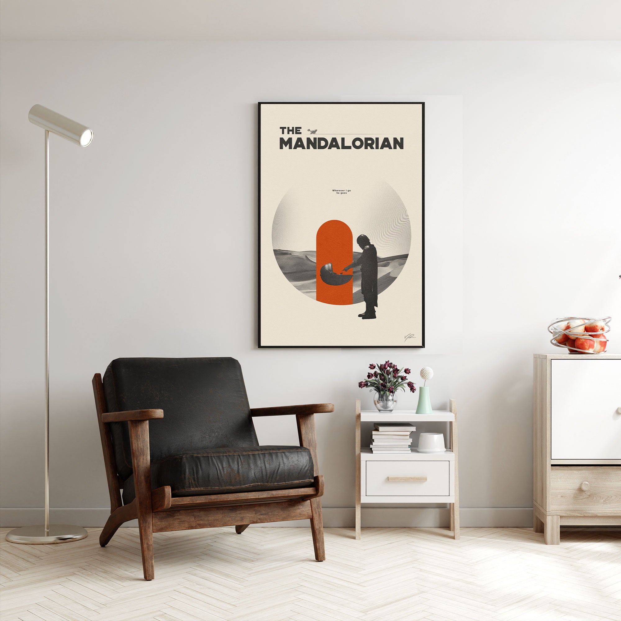 The Mandalorian TV Show Poster Inspired Movie Poster