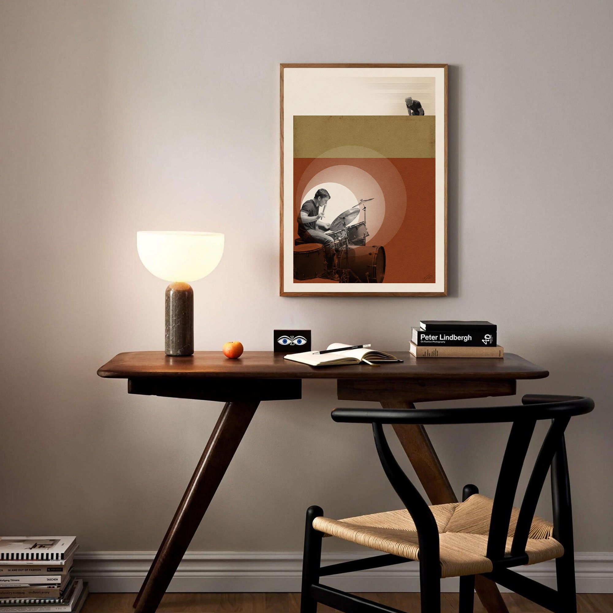 Whiplash Movie Poster Inspired Movie Poster - Mid-Century Wall Art