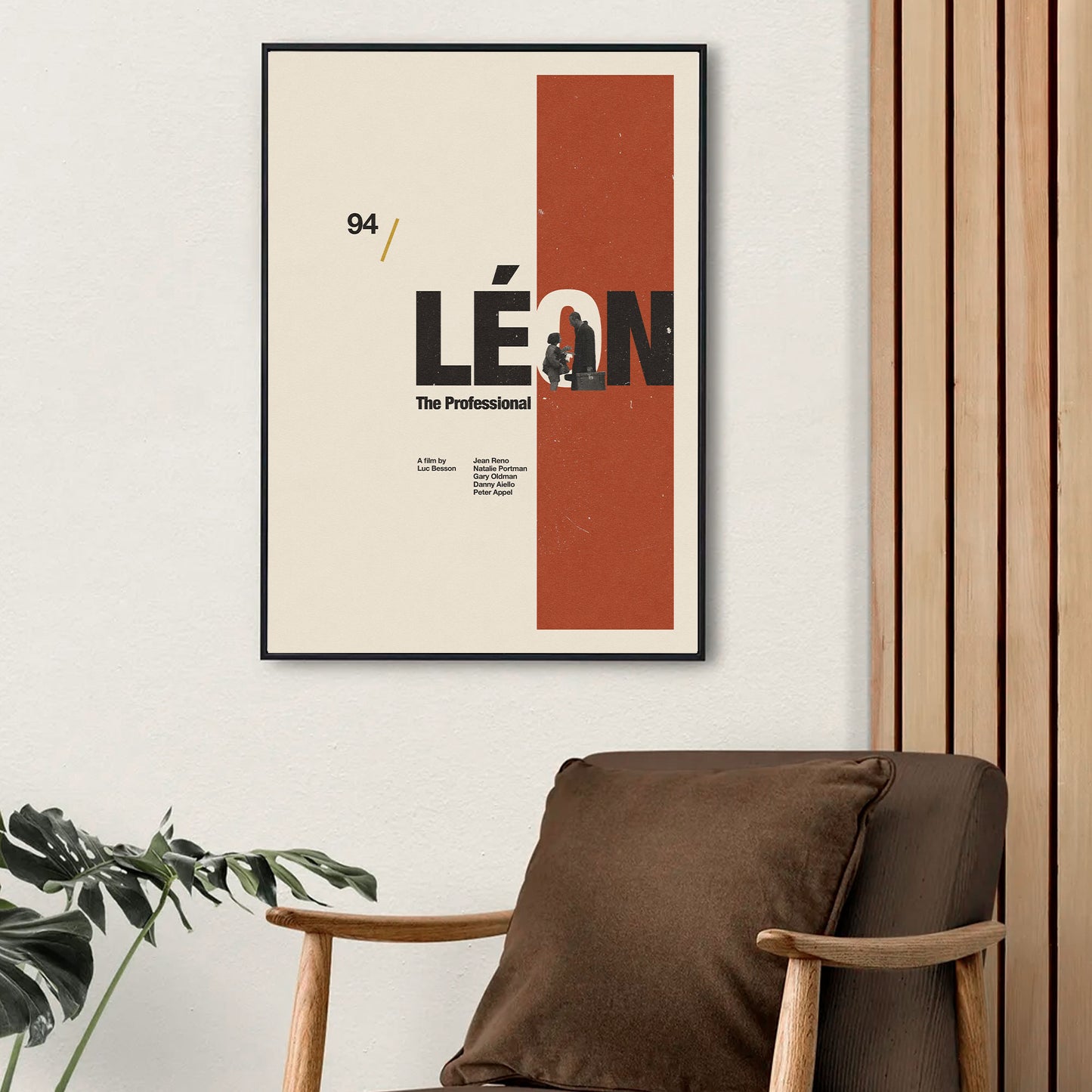Leon The Professional - Poster - leon, mid century movie, movie poster