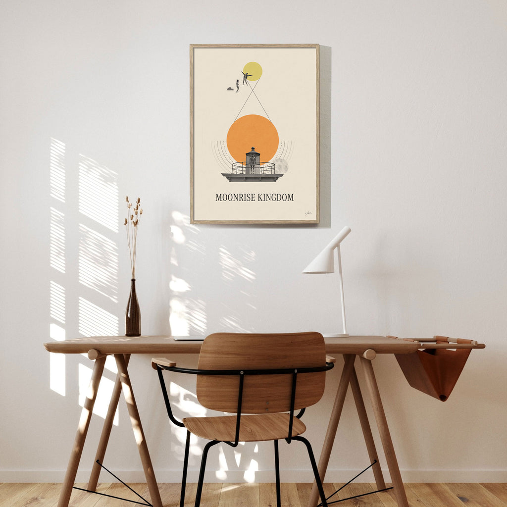 Moonrise Kingdom Movie Poster Inspired Movie Poster
