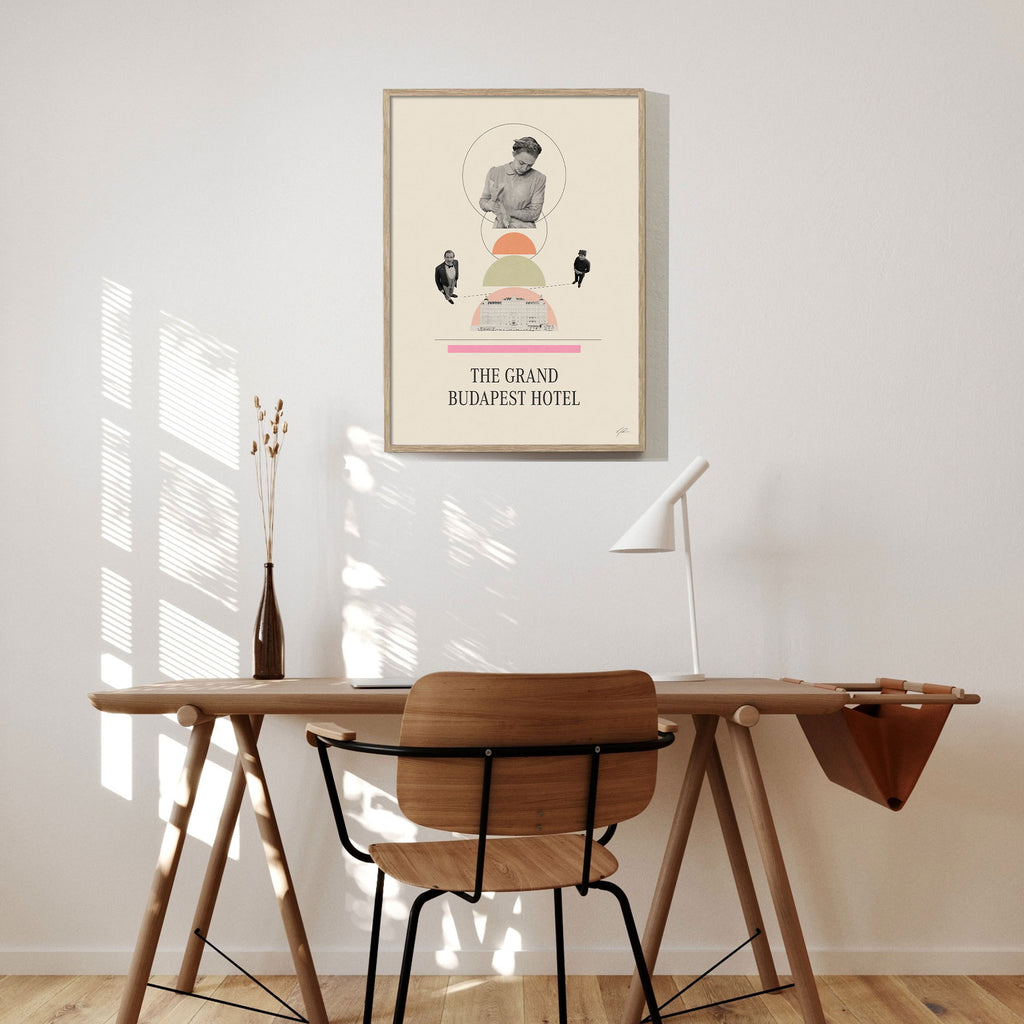 The Grand Budapest Hotel Movie Poster Inspired Movie Poster