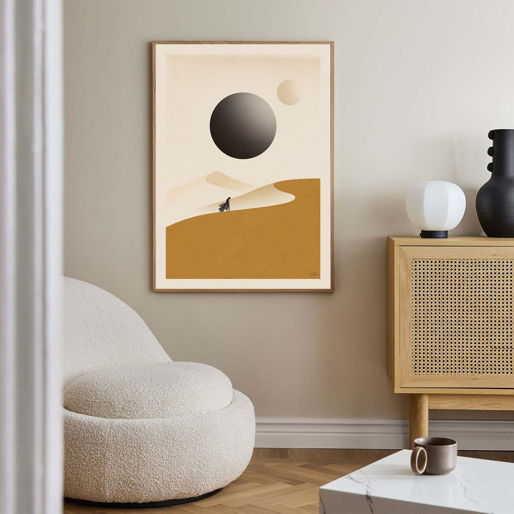 Dune Minimalist Movie Poster Inspired Movie Poster