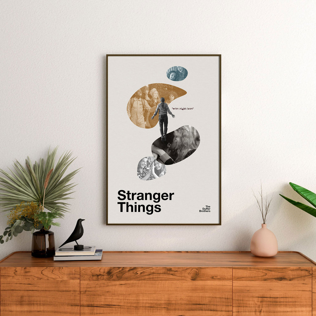 The Stranger Things TV Show Poster Inspired Movie Poster