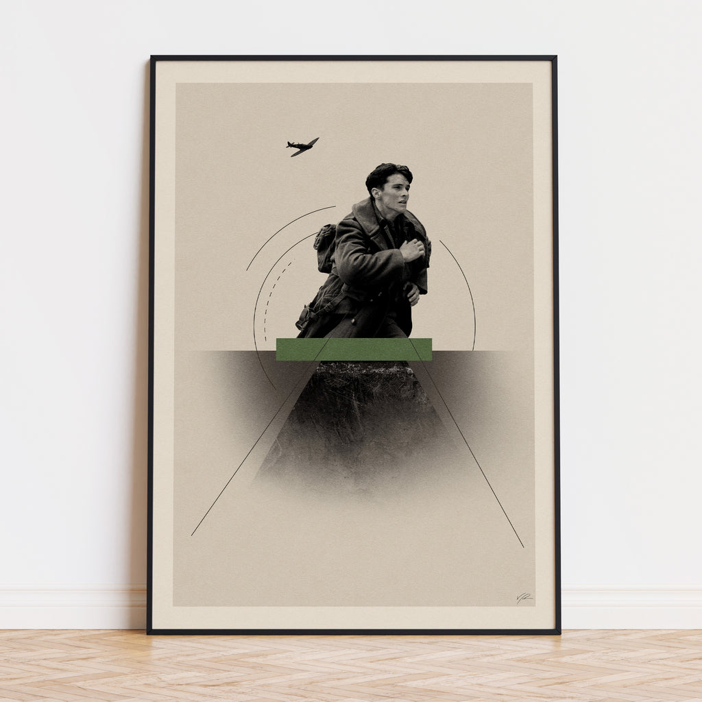 Dunkirk Movie Poster Inspired Movie Poster - Mid-Century Wall Art