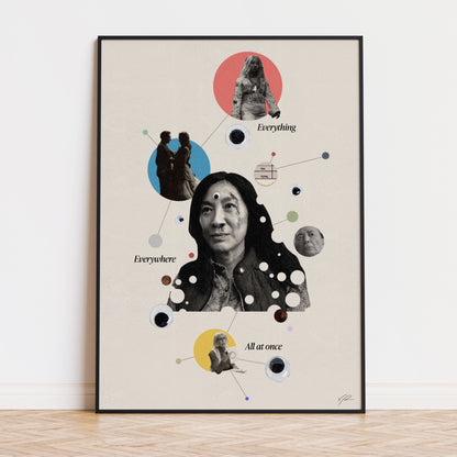 Everything Everywhere All At Once - Print Arts - a24, alternative movie poster, everything everywhere all at once, film poster, Ke Huy Quan, Michelle Yeoh, mid century movie, minimalist poster, movie artwork, movie poster, poster, redesigned movie poster, Stephanie Hsu