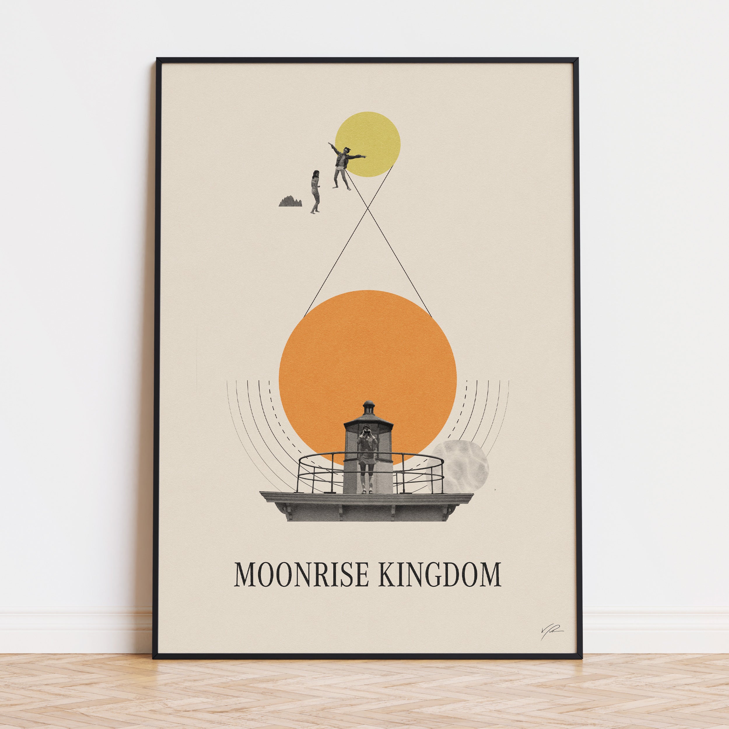 Moonrise Kingdom Movie Poster Inspired Movie Poster