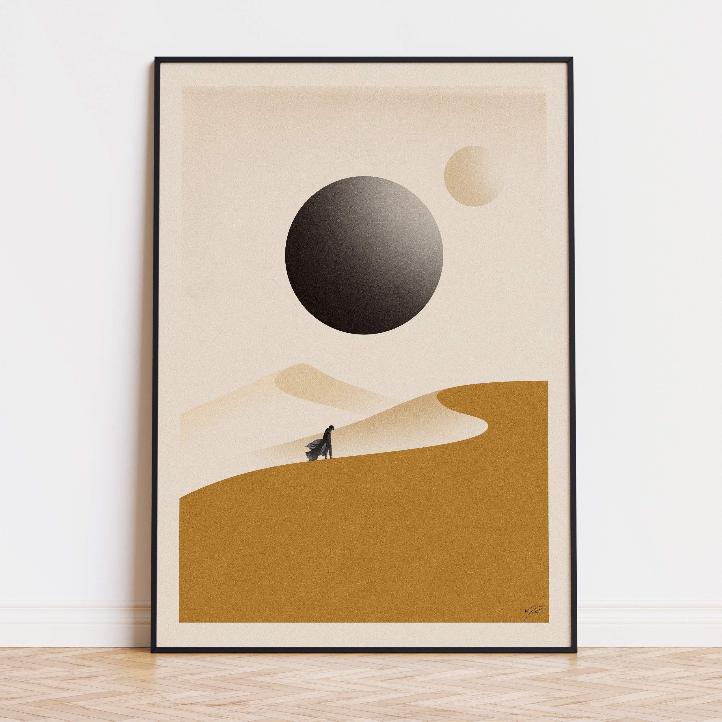 Dune Minimalist Movie Poster Inspired Movie Poster