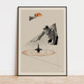 Inception Movie Poster Inspired Movie Poster - Mid-Century Wall Art