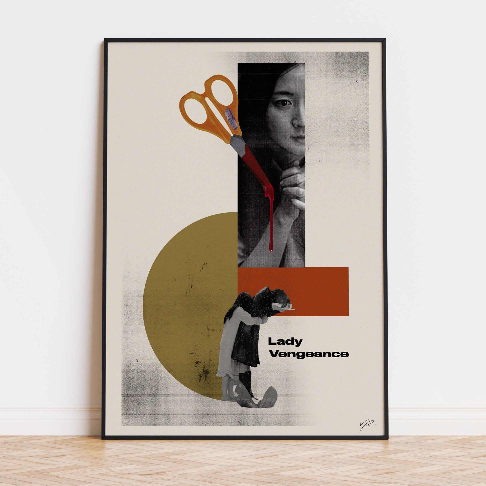 LADY VENGEANCE - Print Arts - film poster, lady vengeance, mid century movie, minimalist poster, movie artwork, movie poster, poster