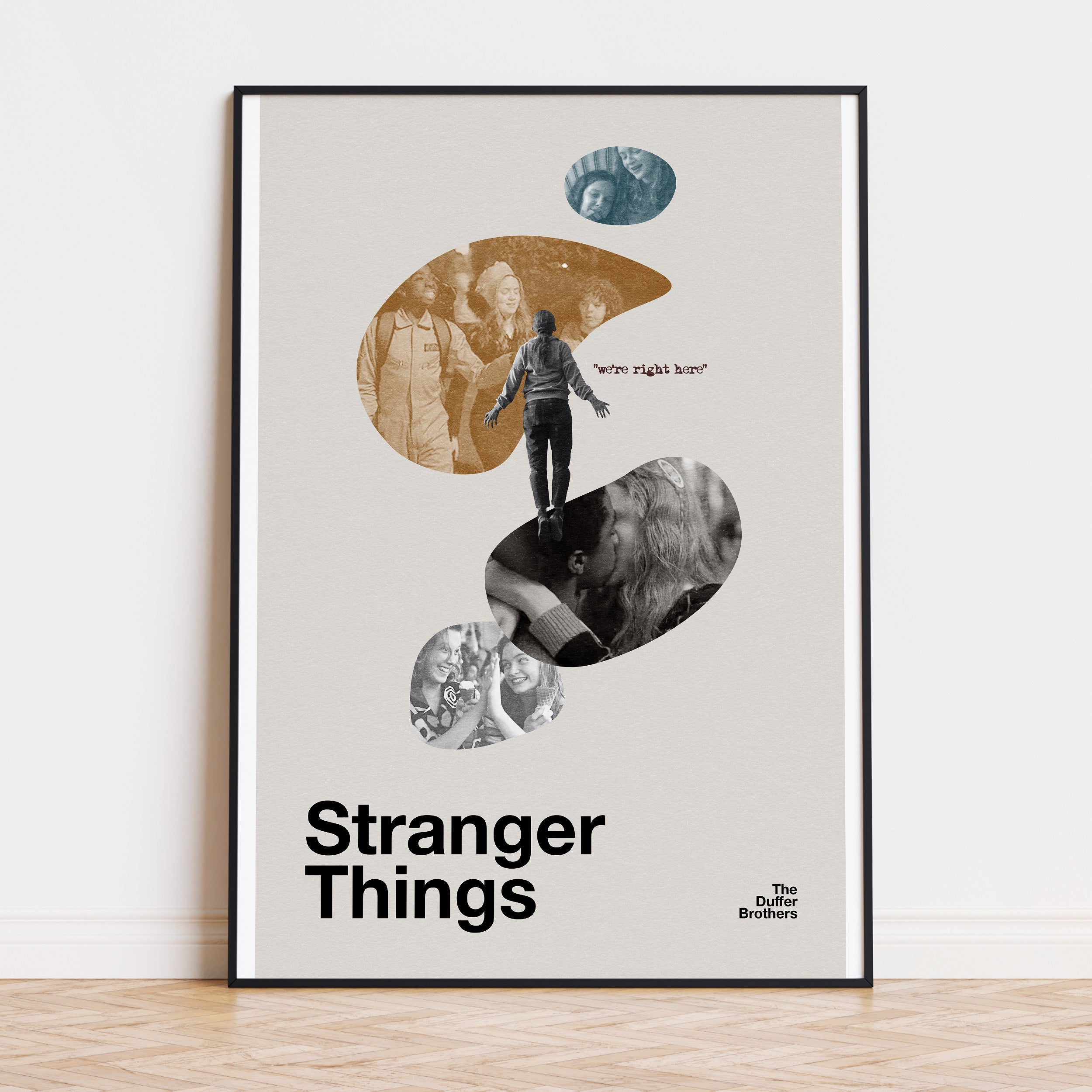 The Stranger Things TV Show Poster Inspired Movie Poster